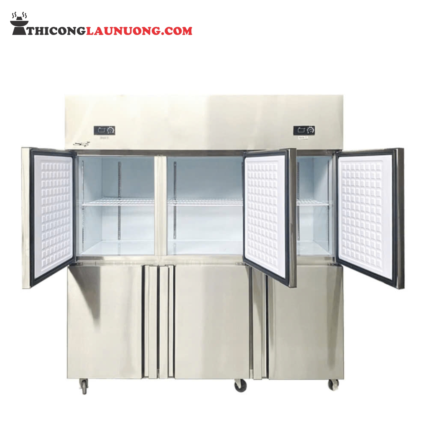 tủ đông mát 6 cánh SLLDZ4-1300L