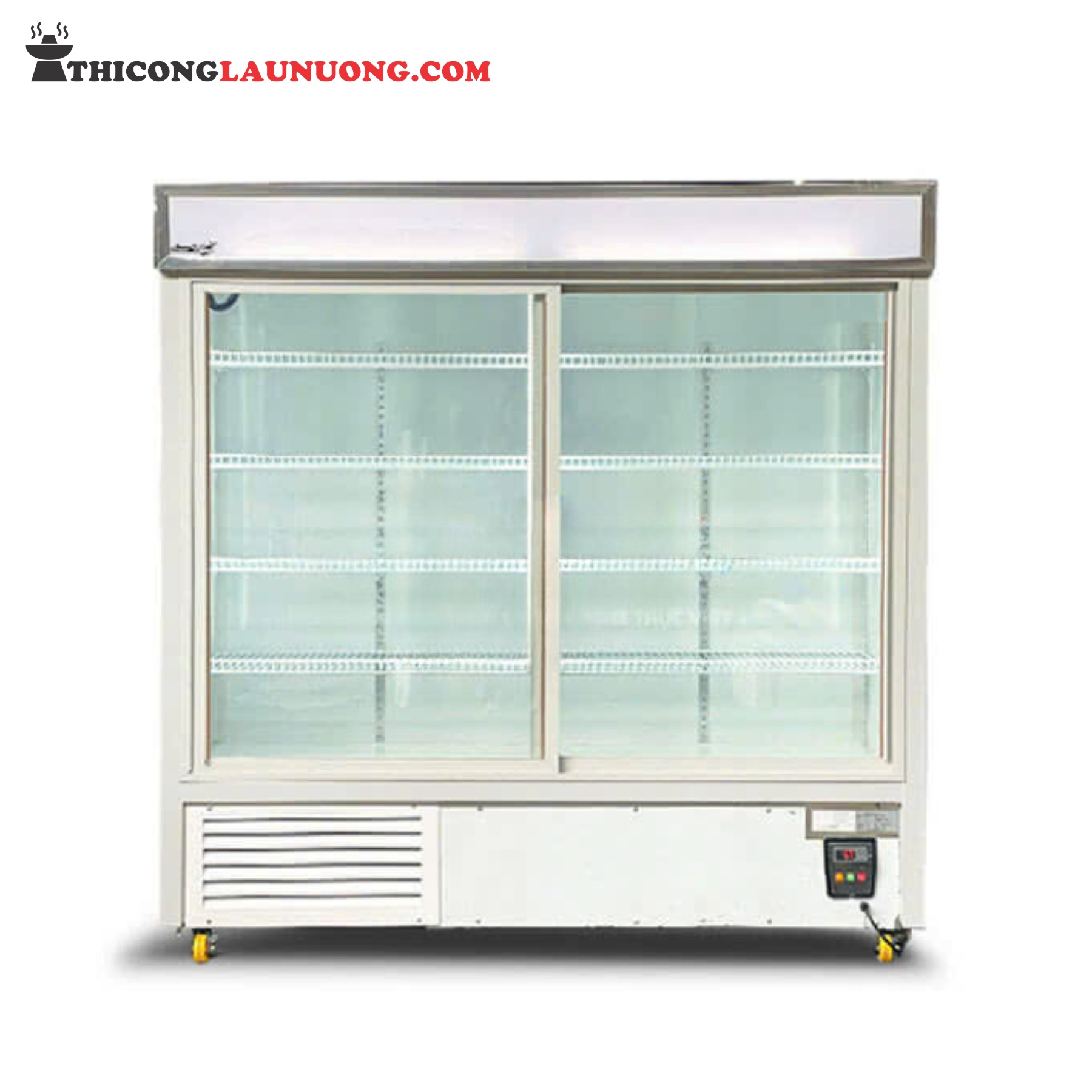 Tủ mát 2 cửa kính LC-1800L 