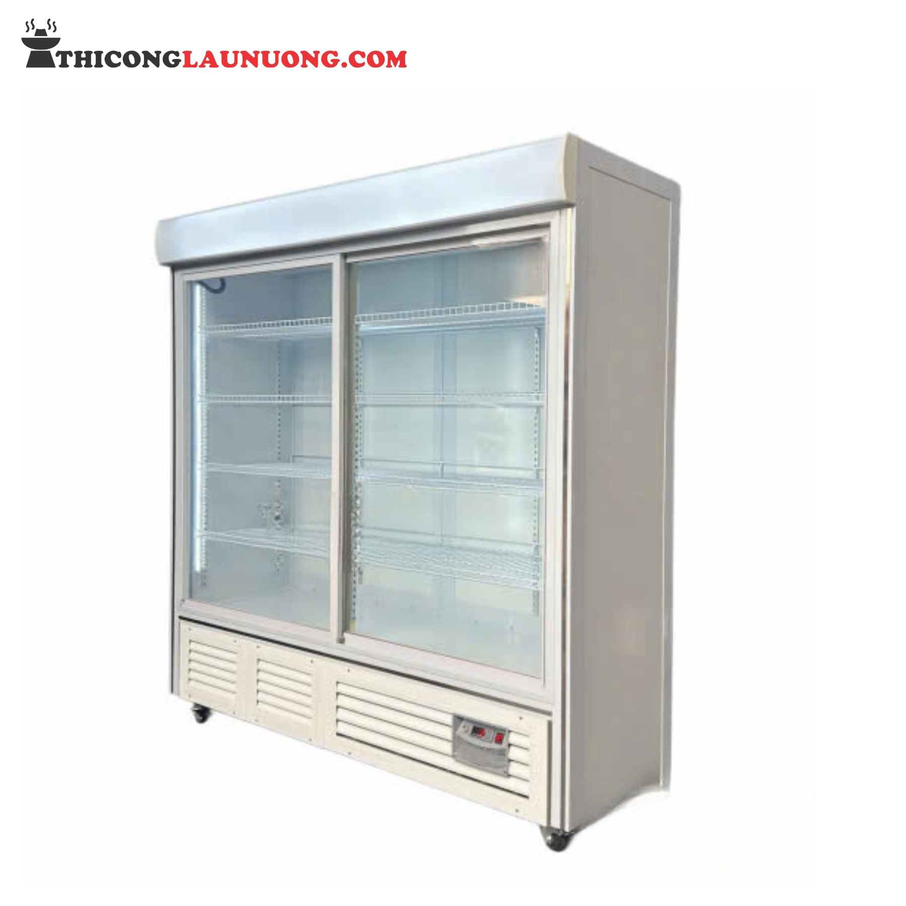 Tủ mát 2 cửa kính LC-1800L 