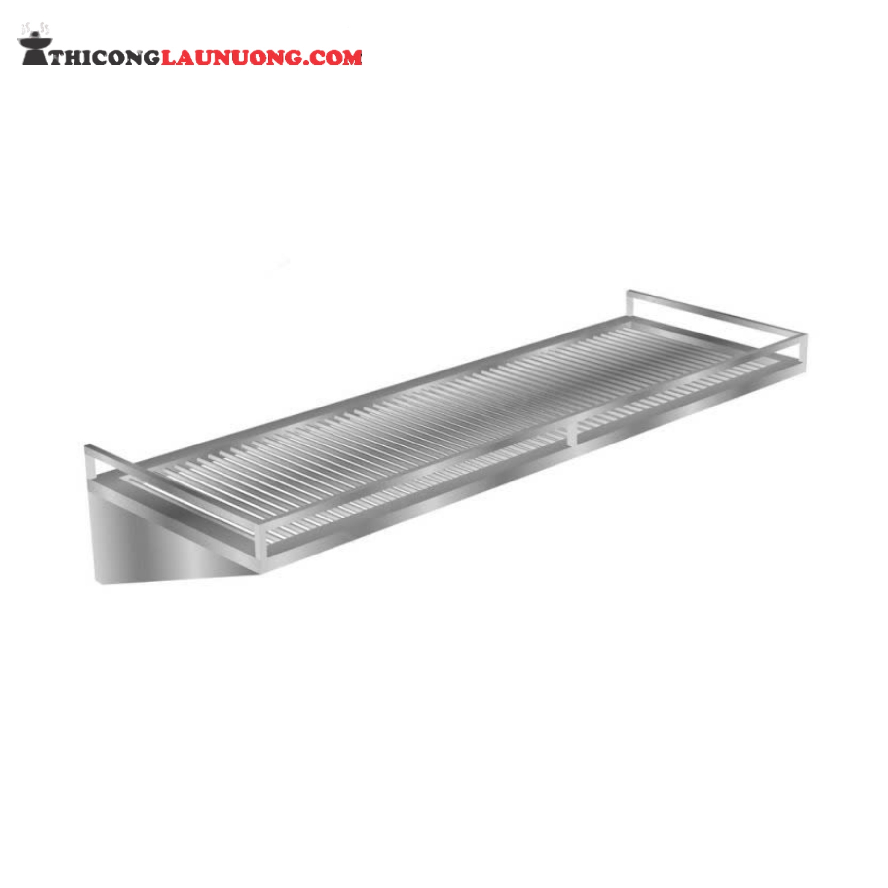 Kệ Treo Tường Inox 1 Tầng