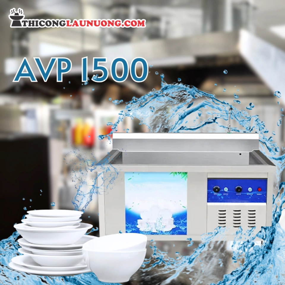 Máy Rửa Bát Siêu Âm Dishwasher - AVP1500