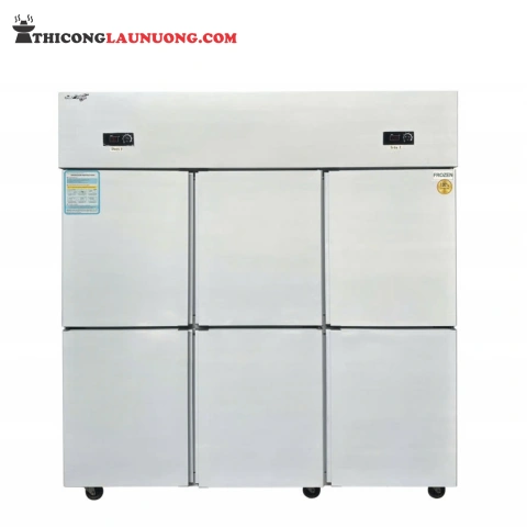 Tủ Đông Mát 6 Cánh SLLDZ4-1300L