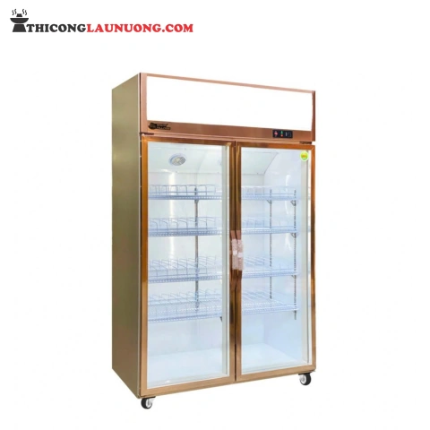 Tủ Mát 2 Cửa Kính LC-1200H