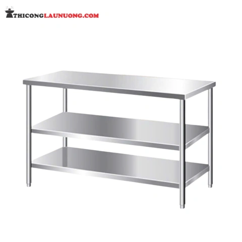 Kệ Phẳng Inox 3 Tầng